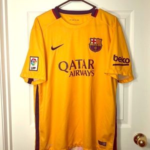 (NWOT) Nike Dri-Fit FC Barcelona Jersey